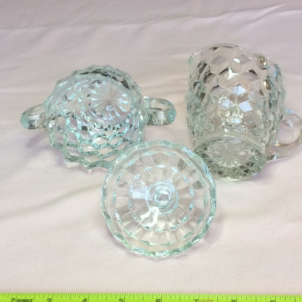 FINAL SALE PRICE Beautiful Sugar/Creamer and Cruet Set - Picture 3 of 8